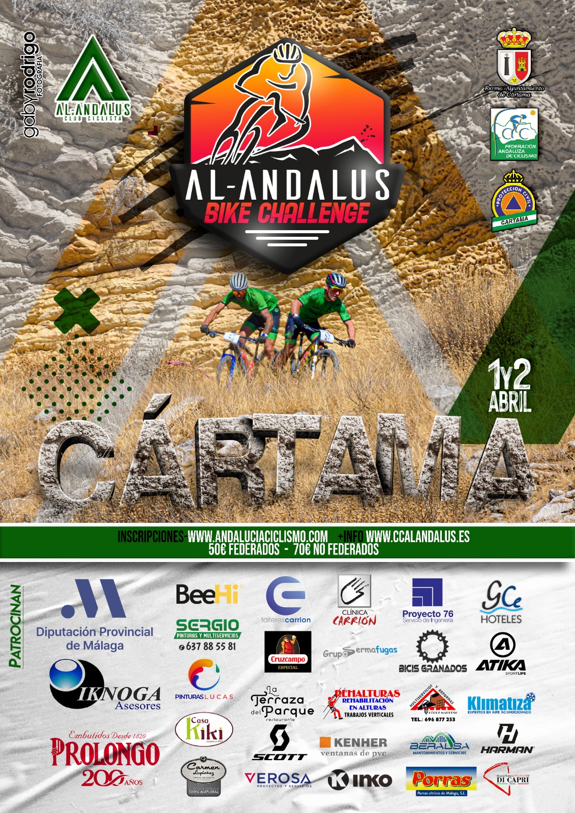 Abiertas las inscripciones para el evento deportivo Al-Andalus Bike Challenge 2023